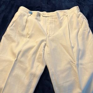 Sean John cream linen